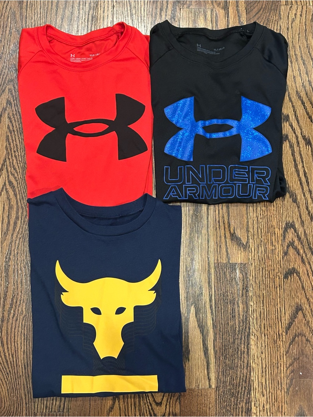 Under Armour Kids' Short Sleeve Shirts YL